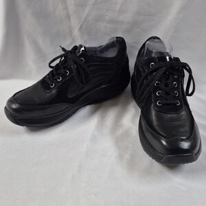 MBT Women's Black Metallic Rocker Toning Swiss Engineered Sneaker Size 11